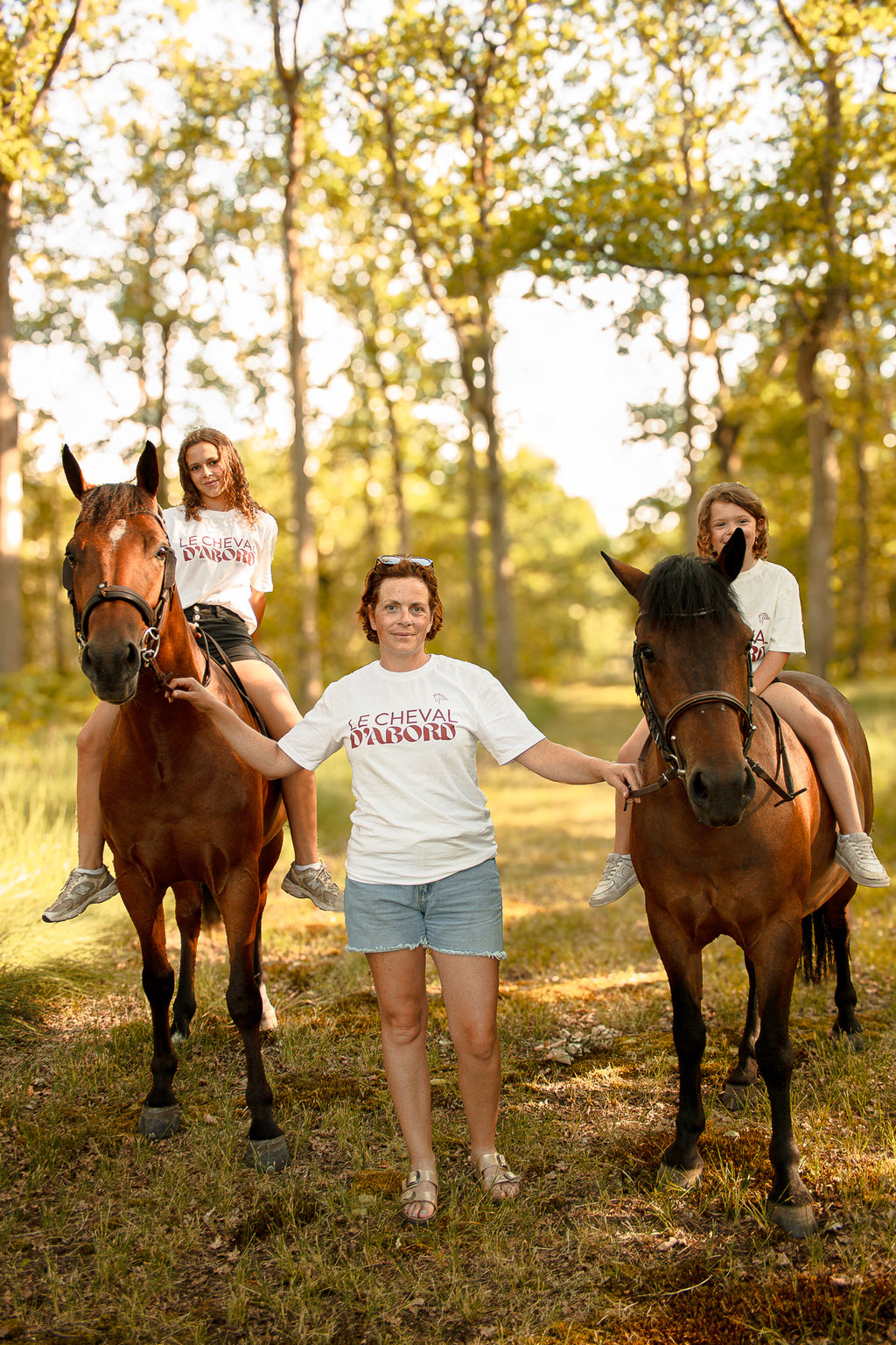 T-shirt équitation coton bio – confortable et respirant