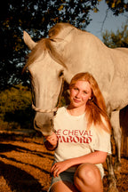 T-shirt équitation coton bio – confortable et respirant