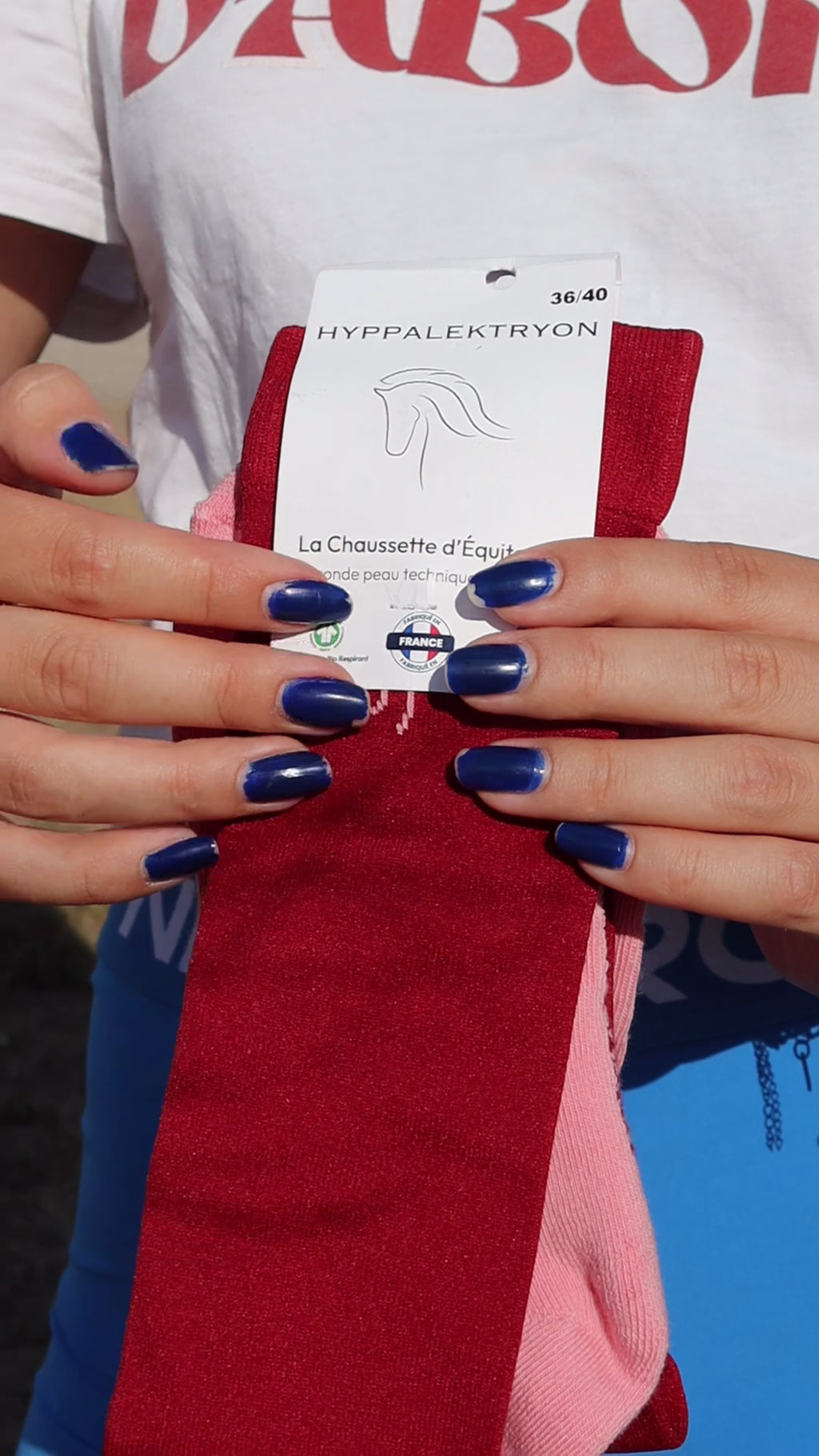 Chaussettes d'Equitation - Hyppalektryon